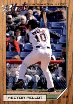 2010 Choice Binghamton Mets #21 Hector Pellot Front