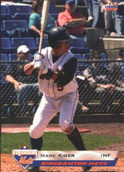 2009 Choice Binghamton Mets #11 Mark Kiger Front
