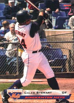 2009 Choice Binghamton Mets #21 Caleb Stewart Front