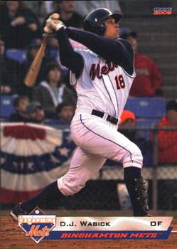 2009 Choice Binghamton Mets #24 D.J. Wabick Front