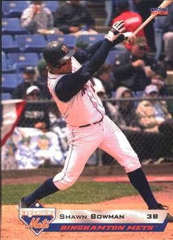 2009 Choice Binghamton Mets #5 Shawn Bowman Front