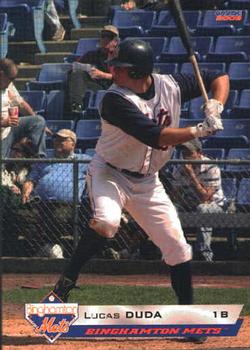 2009 Choice Binghamton Mets #9 Lucas Duda Front
