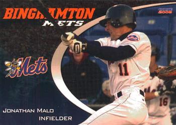 2008 Choice Binghamton Mets #14 Jonathan Malo Front