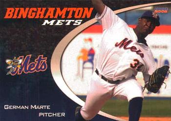 2008 Choice Binghamton Mets #16 German Marte Front