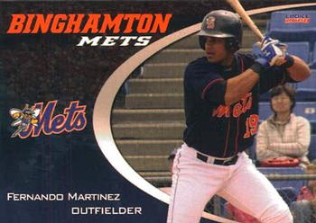 2008 Choice Binghamton Mets #17 Fernando Martinez Front