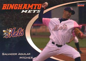2008 Choice Binghamton Mets #1 Salvador Aguilar Front