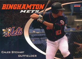 2008 Choice Binghamton Mets #25 Caleb Stewart Front