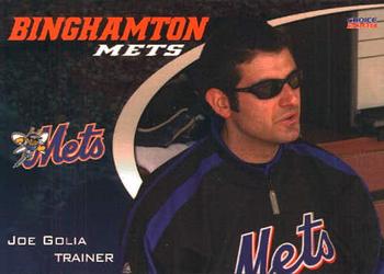 2008 Choice Binghamton Mets #27 Joseph Golia Front