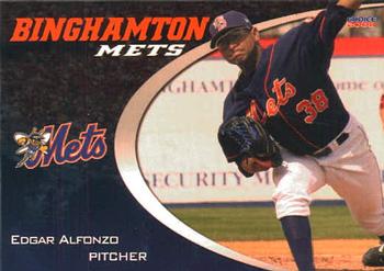 2008 Choice Binghamton Mets #2 Edgar Alfonzo Front