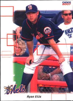 2007 Choice Binghamton Mets #26 Ryan Ellis Front