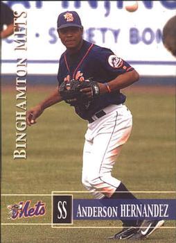 2005 Grandstand Binghamton Mets #NNO Anderson Hernandez Front
