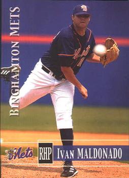 2005 Grandstand Binghamton Mets #NNO Ivan Maldonado Front
