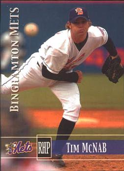 2005 Grandstand Binghamton Mets #NNO Tim McNab Front