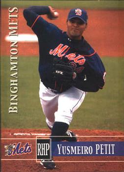 2005 Grandstand Binghamton Mets #NNO Yusmeiro Petit Front