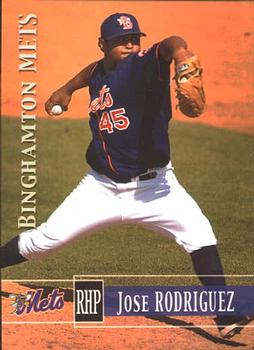 2005 Grandstand Binghamton Mets #NNO Jose Rodriguez Front