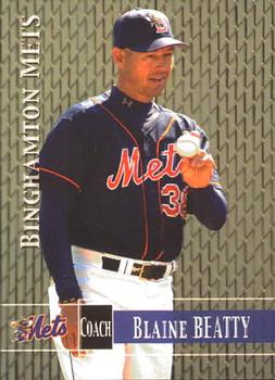 2005 Grandstand Binghamton Mets #NNO Blaine Beatty Front