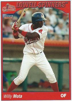 2005 Choice Lowell Spinners #19 Willy Mota Front