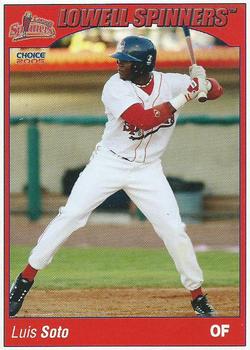2005 Choice Lowell Spinners #25 Luis Soto Front