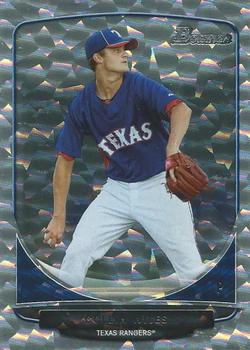 2013 Bowman - Prospects Silver Ice #BP12 Collin Wiles Front