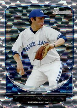 2013 Bowman - Prospects Silver Ice #BP16 Tyler Gonzales Front