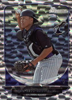 2013 Bowman - Prospects Silver Ice #BP58 Wilfredo Rodriguez Front