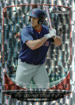 2013 Bowman - Prospects Silver Ice #BP67 Travis Shaw Front