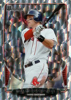 2013 Bowman - Silver Ice #19 Will Middlebrooks Front