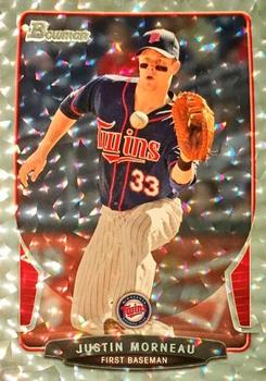 2013 Bowman - Silver Ice #23 Justin Morneau Front