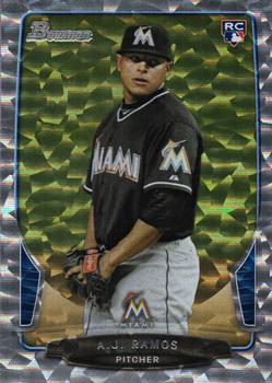 2013 Bowman - Silver Ice #42 A.J. Ramos Front