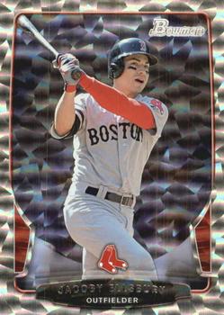 2013 Bowman - Silver Ice #52 Jacoby Ellsbury Front