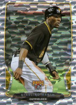 2013 Bowman - Silver Ice #61 Starling Marte Front