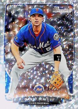 2013 Bowman - Silver Ice #92 David Wright Front