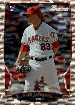 2013 Bowman - Silver Ice #129 Nick Maronde Front