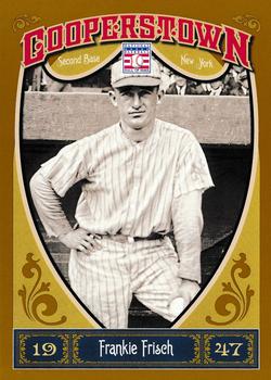 2013 Panini Cooperstown #15 Frankie Frisch Front