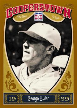 2013 Panini Cooperstown #30 George Sisler Front