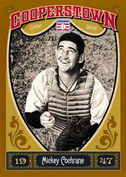 2013 Panini Cooperstown #38 Mickey Cochrane Front