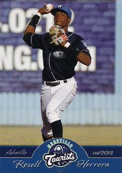 2013 Grandstand Asheville Tourists #NNO Rosell Herrera Front