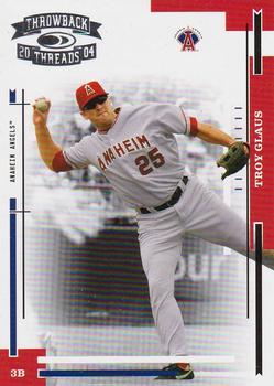 2004 Donruss Throwback Threads #6 Troy Glaus Front