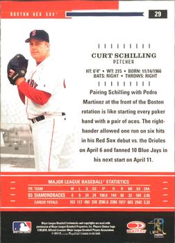 2004 Donruss Throwback Threads #29 Curt Schilling Back