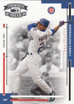2004 Donruss Throwback Threads #39 Corey Patterson Front