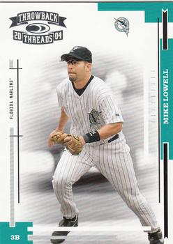 2004 Donruss Throwback Threads #80 Mike Lowell Front