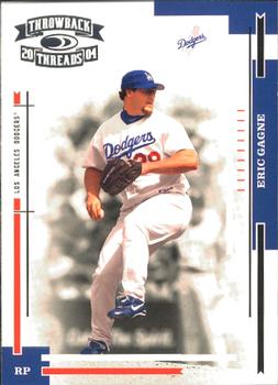 2004 Donruss Throwback Threads #99 Eric Gagne Front