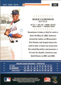 2004 Donruss Throwback Threads #127 Mike Cameron Back