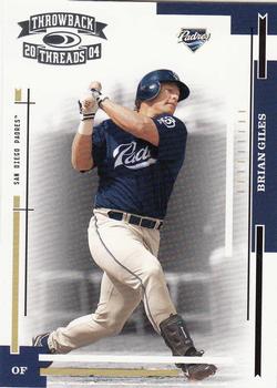 2004 Donruss Throwback Threads #162 Brian Giles Front