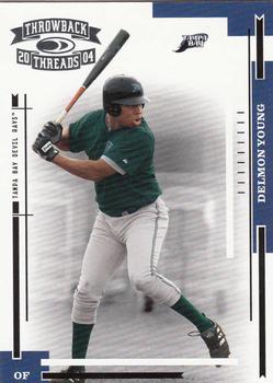 2004 Donruss Throwback Threads #185 Delmon Young Front