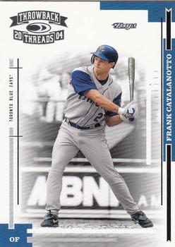 2004 Donruss Throwback Threads #196 Frank Catalanotto Front