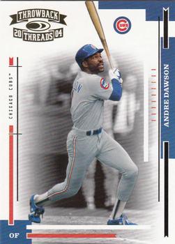 2004 Donruss Throwback Threads #207 Andre Dawson Front