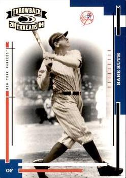 2004 Donruss Throwback Threads #219 Babe Ruth Front