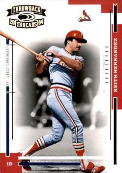 2004 Donruss Throwback Threads #224 Keith Hernandez Front