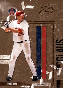 2004 Donruss Leather & Lumber #4 Troy Glaus Front